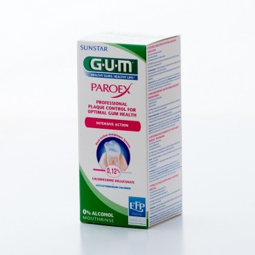 GUM Mouthwash Paroex Chx 0.12% 300ml 1784