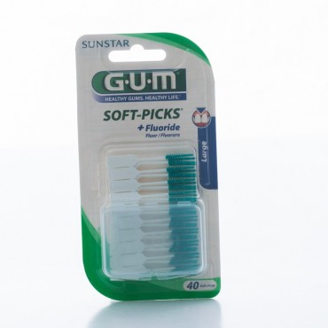 GUM Soft Picks Large 40pcs 634
