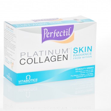 VITABIOTICS Perfectil Platinum Collagen Skin Drink 10X50ml