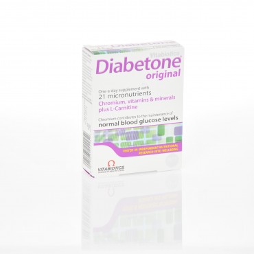 VITABIOTICS Diabetone Original 30 Tablets (1+1 FREE)