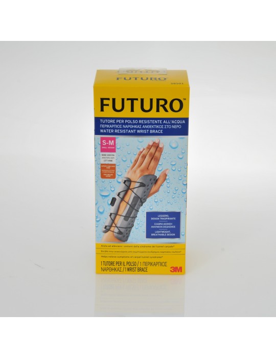 FUTURO Water Resistant Wrist Brace Left  S-M - 58501EU1