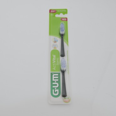 GUM Refills for GUM Activital Battery Operated Toothbrush