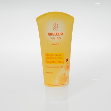 WELEDA Calendula Baby Shampoo & Body Wash 200ml