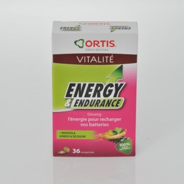 ORTIS Energy & Endurance 36 Tablets