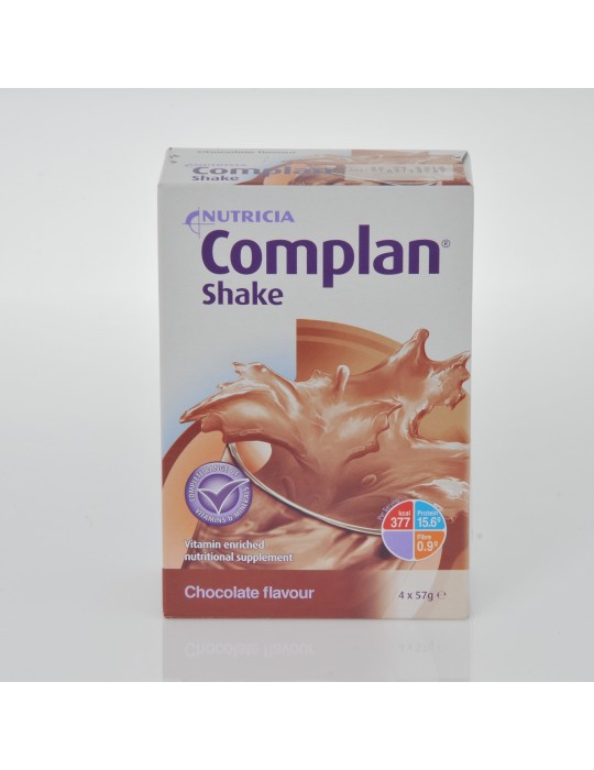 Complan Shake Chocolate 4 x 57gr