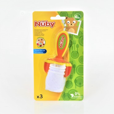 NUBY NIBBLER REPLACE NETS 3PC