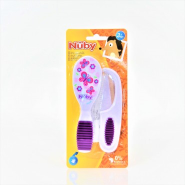NUBY COMB AND BRUSH