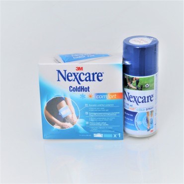 3M Nexcare Comfort, 10cm x 26.5cm +  Free Cold Spray 