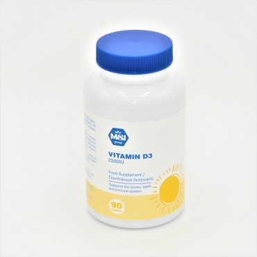 MSJ Vitamin D3 2500IU 90 Tabs