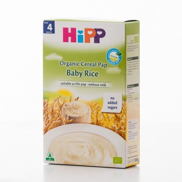 HiPP Baby Rice, Organic Cereal Pap, 200g 
