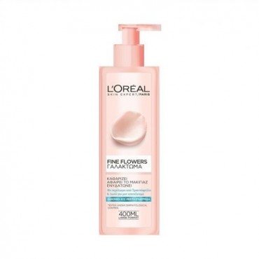 L'OREAL PARIS FINE FLOWERS CLEANSING MILK FOR NORMAL/COMBINATION SKIN