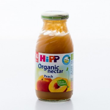 HiPP Peach Organic Nectar Juice, 200ml