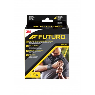 FUTURO Wrap Around Wrist Support, Black - 46378DAB
